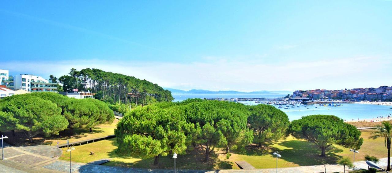 Atico De Playa Con Vistas En Baltar - Sanxenxo Appartement Portonovo Buitenkant foto