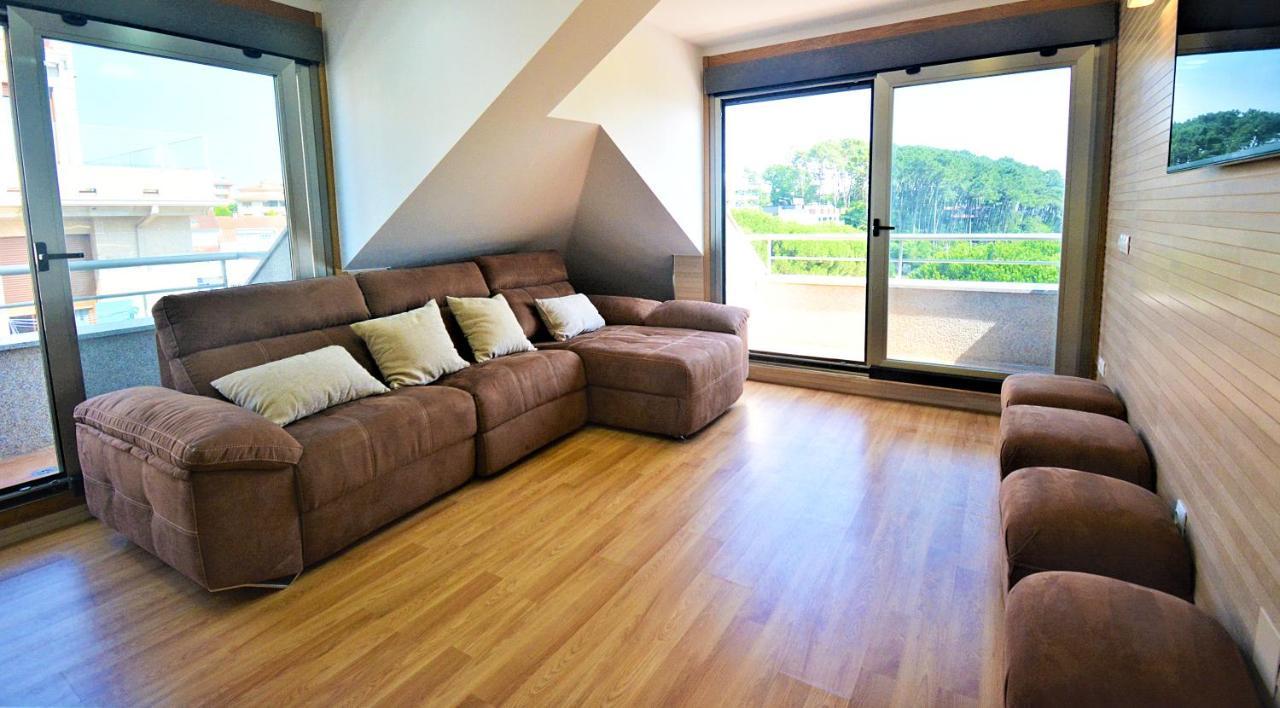 Atico De Playa Con Vistas En Baltar - Sanxenxo Appartement Portonovo Buitenkant foto