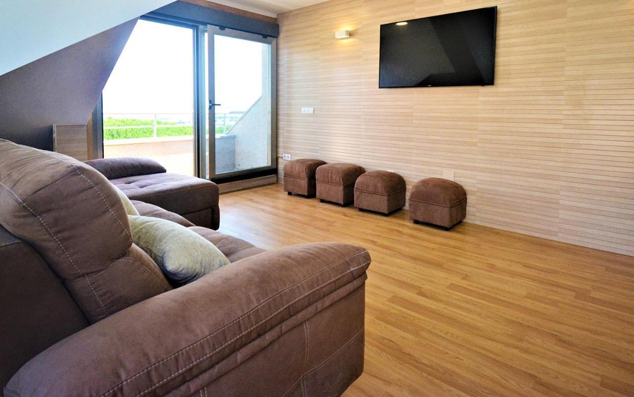 Atico De Playa Con Vistas En Baltar - Sanxenxo Appartement Portonovo Buitenkant foto